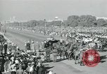 Image of Jawaharlal Nehru at Republic Day parade New Delhi India, 1950, second 45 stock footage video 65675022163