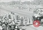 Image of Jawaharlal Nehru at Republic Day parade New Delhi India, 1950, second 51 stock footage video 65675022163