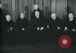 Image of Supreme Court Justices posing for photograph Washington DC USA, 1958, second 5 stock footage video 65675022164