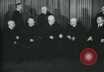 Image of Supreme Court Justices posing for photograph Washington DC USA, 1958, second 6 stock footage video 65675022164