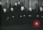 Image of Supreme Court Justices posing for photograph Washington DC USA, 1958, second 8 stock footage video 65675022164