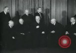 Image of Supreme Court Justices posing for photograph Washington DC USA, 1958, second 9 stock footage video 65675022164