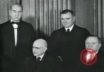 Image of Supreme Court Justices posing for photograph Washington DC USA, 1958, second 35 stock footage video 65675022164