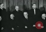 Image of Supreme Court Justices posing for photograph Washington DC USA, 1958, second 45 stock footage video 65675022164