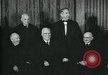 Image of Supreme Court Justices posing for photograph Washington DC USA, 1958, second 46 stock footage video 65675022164