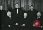 Image of Supreme Court Justices posing for photograph Washington DC USA, 1958, second 48 stock footage video 65675022164