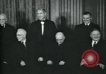 Image of Supreme Court Justices posing for photograph Washington DC USA, 1958, second 49 stock footage video 65675022164
