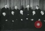 Image of Supreme Court Justices posing for photograph Washington DC USA, 1958, second 58 stock footage video 65675022164