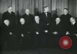Image of Supreme Court Justices posing for photograph Washington DC USA, 1958, second 61 stock footage video 65675022164