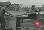 Image of US troops in makeshift shelters during Korean War South Korea, 1951, second 30 stock footage video 65675022170