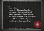 Standbild Datum Kultur im Irak Mesopotamien Irak, 1929, aus Sekunde 35 historischem Filmmaterial Videoclip 65675022173