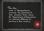 Standbild Datum Kultur im Irak Mesopotamien Irak, 1929, aus Sekunde 41 historischem Filmmaterial Videoclip 65675022173