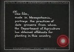Standbild Datum Kultur im Irak Mesopotamien Irak, 1929, aus Sekunde 45 historischem Filmmaterial Videoclip 65675022173