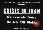 Image crise pétrolière iranienne Abadan Iran, 1951, de la seconde 13 séquences d'archives historiques vidéo 65675022179