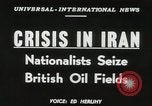 Image crise pétrolière iranienne Abadan Iran, 1951, de la seconde 15 séquences d'archives historiques vidéo 65675022179