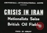 Image crise pétrolière iranienne Abadan Iran, 1951, de la seconde 16 séquences d'archives historiques vidéo 65675022179