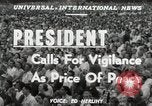 Image of President Harry Truman speaks about Korean War Washington DC USA, 1951, second 4 stock footage video 65675022181
