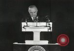 Image of President Harry Truman speaks about Korean War Washington DC USA, 1951, second 35 stock footage video 65675022181