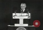 Image of President Harry Truman speaks about Korean War Washington DC USA, 1951, second 41 stock footage video 65675022181