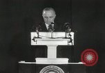 Image of President Harry Truman speaks about Korean War Washington DC USA, 1951, second 54 stock footage video 65675022181