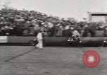 Standbild internationale Motorrad Rennen Dänemark, 1951, aus Sekunde 11 historischem Filmmaterial Videoclip 65675022182