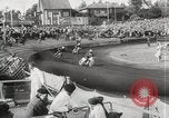 Standbild internationale Motorrad Rennen Dänemark, 1951, aus Sekunde 35 historischem Filmmaterial Videoclip 65675022182