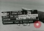 Standbild USA MAAG und militärische Mission Bagdad Irak, 1956, aus Sekunde 6 historischem Filmmaterial Videoclip 65675022187