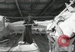 Image of Traffic policeman under umbrella Baghdad Iraq, 1942, second 55 stock footage video 65675022192
