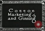 Image of Cotton ginning New Orleans Louisiana USA, 1919, second 4 stock footage video 65675022211