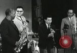 Image of Japanese instrumentalists join the Goodman band Japan, 1957, second 61 stock footage video 65675022215