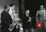 Image of Japanese instrumentalists join the Goodman band Japan, 1957, second 62 stock footage video 65675022215
