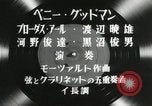 Standbild Benny Goodman Japan, 1957, aus Sekunde 10 historischem Filmmaterial Videoclip 65675022217