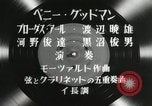 Standbild Benny Goodman Japan, 1957, aus Sekunde 20 historischem Filmmaterial Videoclip 65675022217