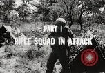 Standbild Rifle Squad in Angriff United States USA, 1965, aus Sekunde 45 historischem Filmmaterial Videoclip 65675022233