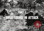 Standbild Rifle Squad in Angriff United States USA, 1965, aus Sekunde 47 historischem Filmmaterial Videoclip 65675022233