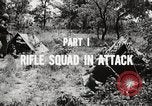 Standbild Rifle Squad in Angriff United States USA, 1965, aus Sekunde 48 historischem Filmmaterial Videoclip 65675022233