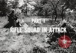 Standbild Rifle Squad in Angriff United States USA, 1965, aus Sekunde 50 historischem Filmmaterial Videoclip 65675022233