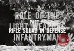 Image of Rifle squad in Defense Part II United States USA, 1965, second 42 stock footage video 65675022238