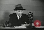 Image of Columnist Walter Winchell makes a radio broadcast New York City USA, 1944, second 15 stock footage video 65675022246