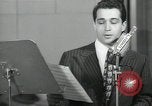 Image of Singer Pierino Ronald Perry Como New York United States USA, 1943, second 25 stock footage video 65675022248