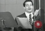 Image of Singer Pierino Ronald Perry Como New York United States USA, 1943, second 27 stock footage video 65675022248