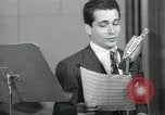 Image of Singer Pierino Ronald Perry Como New York United States USA, 1943, second 29 stock footage video 65675022248