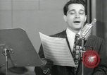 Image of Singer Pierino Ronald Perry Como New York United States USA, 1943, second 35 stock footage video 65675022248