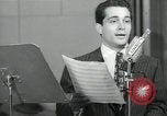 Image of Singer Pierino Ronald Perry Como New York United States USA, 1943, second 42 stock footage video 65675022248