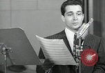 Image of Singer Pierino Ronald Perry Como New York United States USA, 1943, second 44 stock footage video 65675022248
