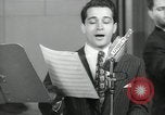 Image of Singer Pierino Ronald Perry Como New York United States USA, 1943, second 51 stock footage video 65675022248