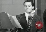 Image of Singer Pierino Ronald Perry Como New York United States USA, 1943, second 53 stock footage video 65675022248