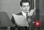Image of Singer Pierino Ronald Perry Como New York United States USA, 1943, second 57 stock footage video 65675022248
