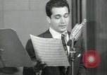Image of Singer Pierino Ronald Perry Como New York United States USA, 1943, second 58 stock footage video 65675022248
