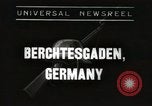 Image of Neville Chamberlain and Chancellor Adolf Hitler Berchtesgaden Germany, 1938, second 1 stock footage video 65675022254